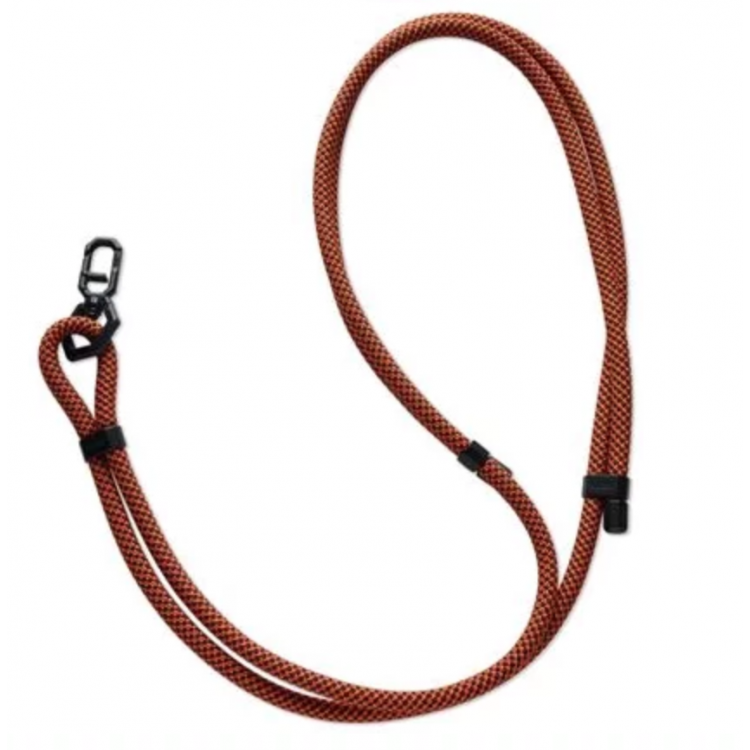 UAG Civilian Slim Universal ρυθμιζόμενο Strap Λαιμού Crossbody Lanyard για Θήκες SMARTPHONE - RUST ΠΟΡΤΟΚΑΛΙ / ΜΑΥΡΟ - 964420119140